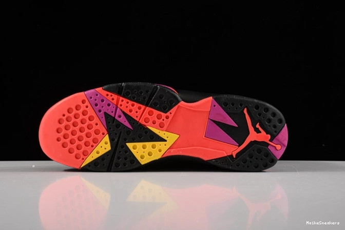 MaikeSneakers Jordan 7 Black Patent Retro Air 313358-006 0805